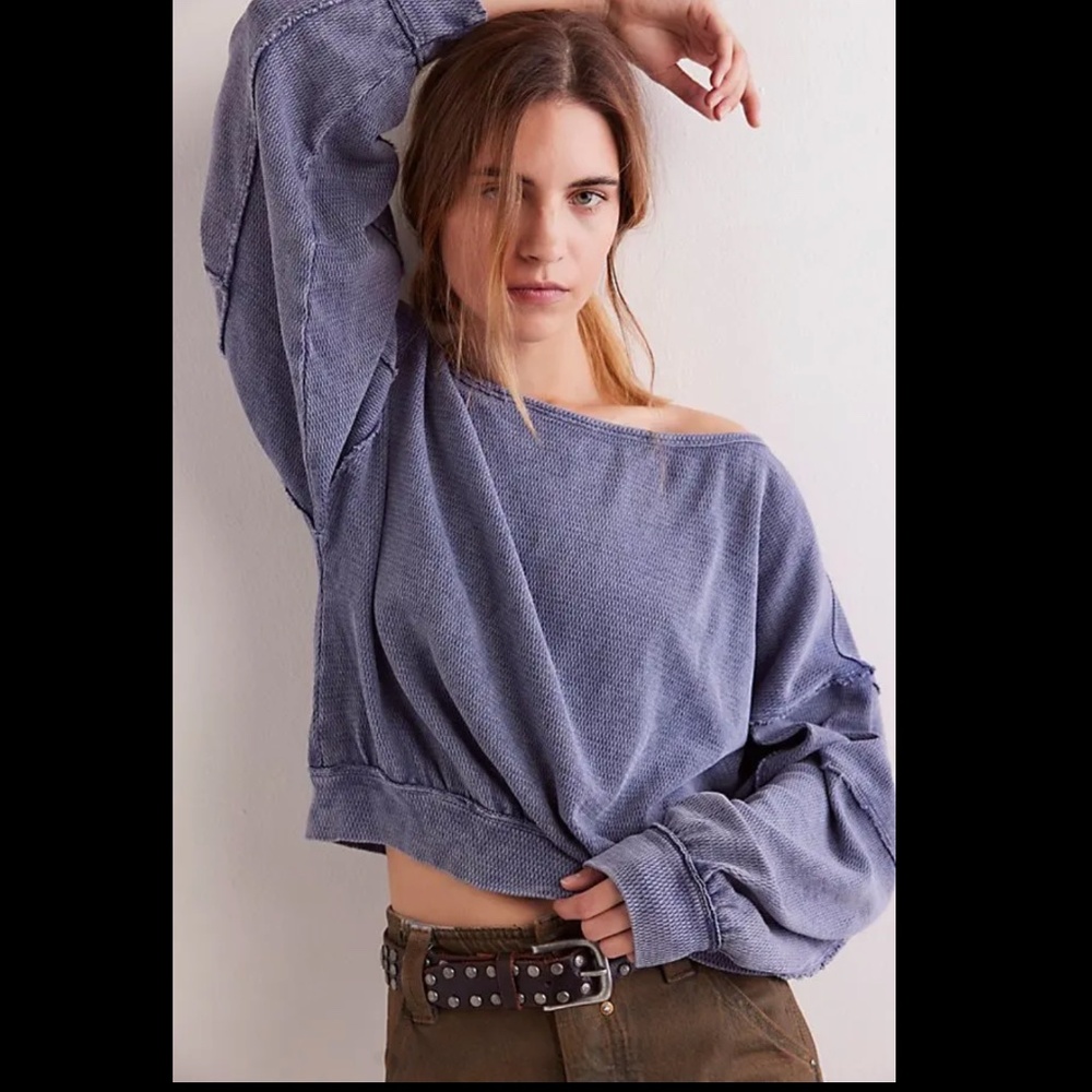 NWT Free People We the Free Ife Pullover - Picture 2 of 7